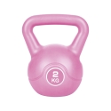 Kettlebell 2Kg avec poignée antidérapante pour exercices fitness Tibor Promotion