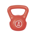 Kettlebell antidérapant 3 Kg pour renforcement musculaire Makro Promotion