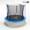 Tappeto Elastico da giardino 245cm Trampolino adulti bambini Kangaroo M Offerta