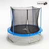 Tappeto Elastico da giardino 245cm Trampolino adulti bambini Kangaroo M Offerta
