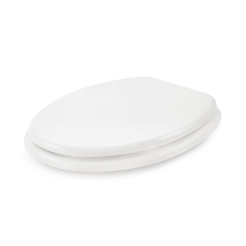 Abattant WC universel en MDF blanc Axis Promotion