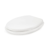 Abattant WC universel en MDF blanc Axis Promotion