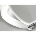 Abattant WC universel soft close en MDF brillant Ravya Réductions