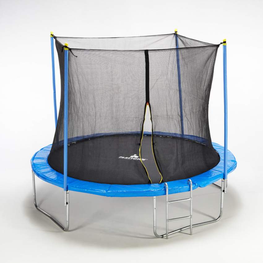 Trampolino adulti bambini 305cm Tappeto Elastico da giardino Kangaroo L Promozione Trampolino adulti bambini 305cm Tappeto Elastico da giardino Kangaroo L Promozione