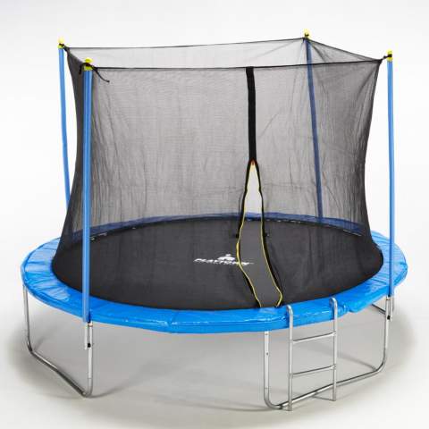 Trampolino adulti bambini Tappeto elastico 427cm rete di sicurezza Kangaroo XXL Promozione