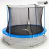 Trampolino adulti bambini Tappeto elastico 427cm rete di sicurezza Kangaroo XXL Offerta