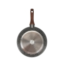 Batterie de cuisine 7 pièces antiadhésive poignée effet bois Dakota Choix