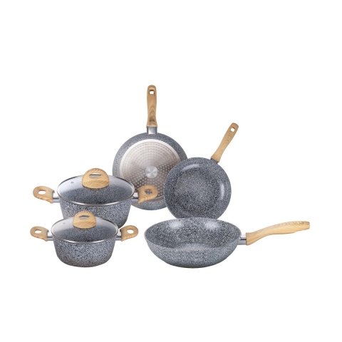 7-teilige Antihaft-Keramik-Induktions-Topf-Set Alaska Aktion