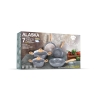 Batterie de cuisine 7 pièces induction en céramique antiadhésive Alaska Vente