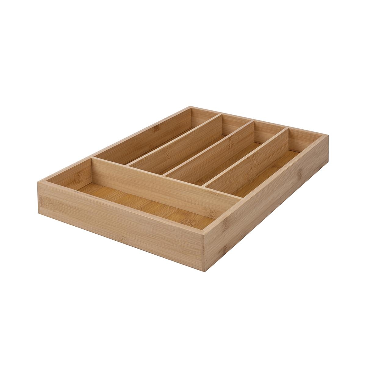 Holz-Besteckeinsatz mit 5 Fächern 35,5x25,5x5cm Kavira Aktion Holz-Besteckeinsatz mit 5 Fächern 35,5x25,5x5cm Kavira Aktion