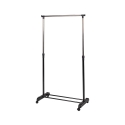 Appendiabiti in metallo con ruote 2 aste porta scarpe 88x42,5cm Zulea Promozione