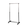 Appendiabiti in metallo con ruote 2 aste porta scarpe 88x42,5cm Zulea Promozione