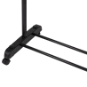 Appendiabiti in metallo con ruote 2 aste porta scarpe 88x42,5cm Zulea Vendita