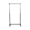 Appendiabiti in metallo con ruote 2 aste porta scarpe 88x42,5cm Zulea Catalogo