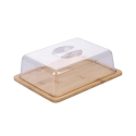 Tagliere formaggi in legno con coperchio 24,2x18,8x7,5 cm Savia Promozione