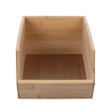 Contenitore portaoggetti organizer da cucina impilabile in legno Kavela Vendita