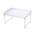 Mensola divisoria pieghevole trasparente 29,5x21x16 cm Lumora Promozione