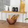 Étagère de séparation pliable en bois pour cuisine 31x18,4x15,5 cm Mareka Choix