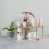 Divisorio organizer da cucina pieghevole in legno 32x28x15,5cm Seluna Vendita