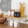 Étagère de séparation pliable en bois pour cuisine 31x18,4x15,5 cm Mareka Caractéristiques