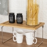 Divisorio organizer da cucina pieghevole in legno 32x28x15,5cm Seluna Modello