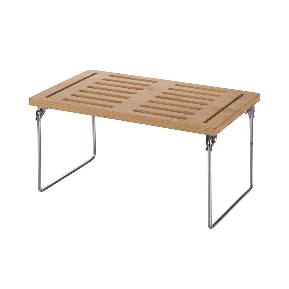 Mareka Faltbares Küchenregal aus Holz, 31x18,4x15,5 cm Aktion Mareka Faltbares Küchenregal aus Holz, 31x18,4x15,5 cm Aktion