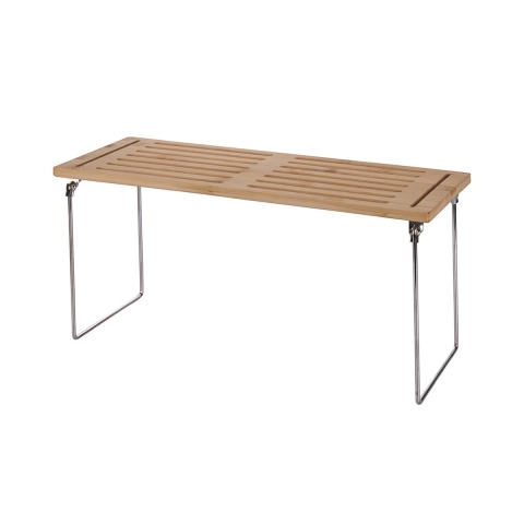 Faltbarer Küchenorganizer aus Holz 47x18,5x22cm Kurnek Aktion