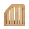 Étagère d'angle de cuisine 3 niveaux en bois 25x25x23cm Tolvak Remises