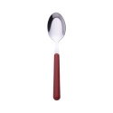 Set 24 posate in acciaio inox da tavola impugnatura rossa Movida Catalogo