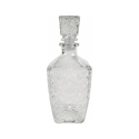 Set bottiglia in vetro per liquore + 6 bicchieri Diamante Saldi