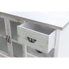 Shabby-Chic Holzkommode mit 5 Schubladen 3 Türen Decapé Sales