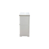 Cassettiera in legno shabby chic 6 cassetti 77x35x77cm Decapé  Saldi