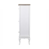 Cassettiera alta in legno 8 cassetti 58x35x123cm shabby chic Sardinia Offerta