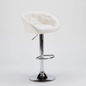 Sgabello in similpelle per bar e cucina chesterfield Tucson Design Prezzo