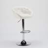 Sgabello in similpelle per bar e cucina chesterfield Tucson Design Prezzo