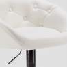 Sgabello in similpelle per bar e cucina chesterfield Tucson Design Acquisto