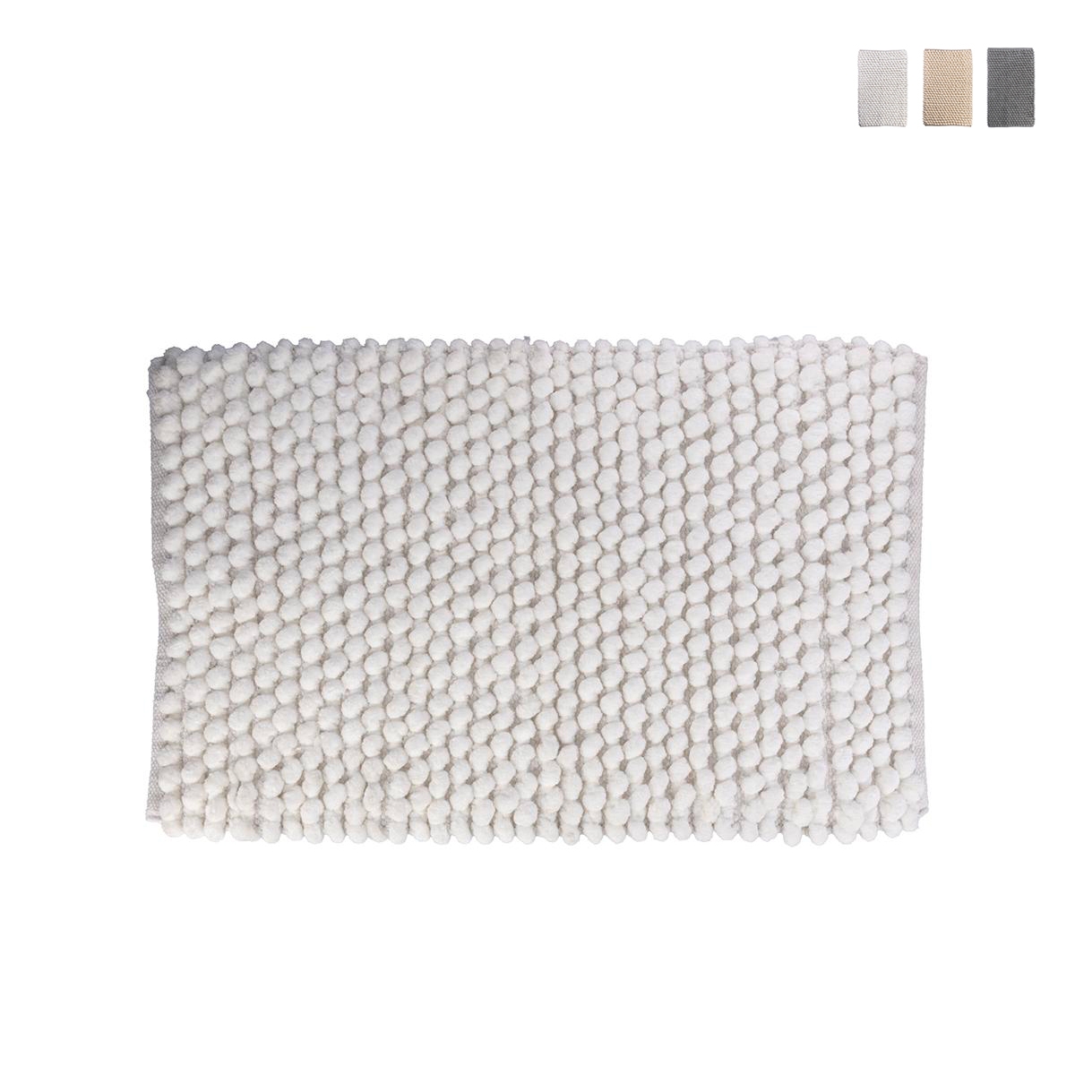 Tappeto bagno 50x80cm moderno effetto pop corn Vanta Stock Tappeto bagno 50x80cm moderno effetto pop corn Vanta Stock