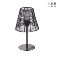 Schreibtischlampe im Rattan-Look Sayura Aktion
