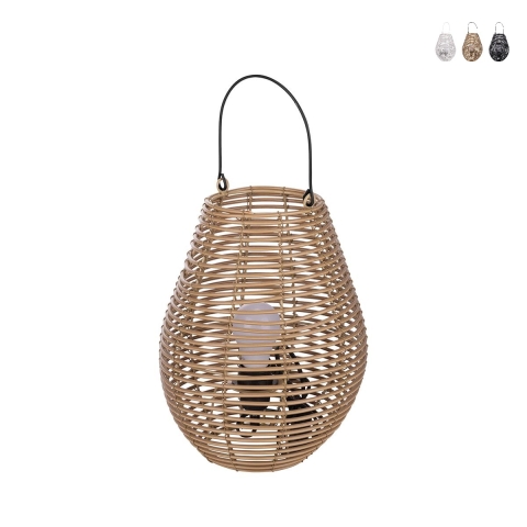 Hängelampe Anfora Rattan-Effekt H34cm Lumezi Aktion