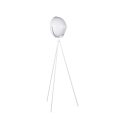 Lampada da terra piantana in metallo a tre piedi orientabile Industry Stock