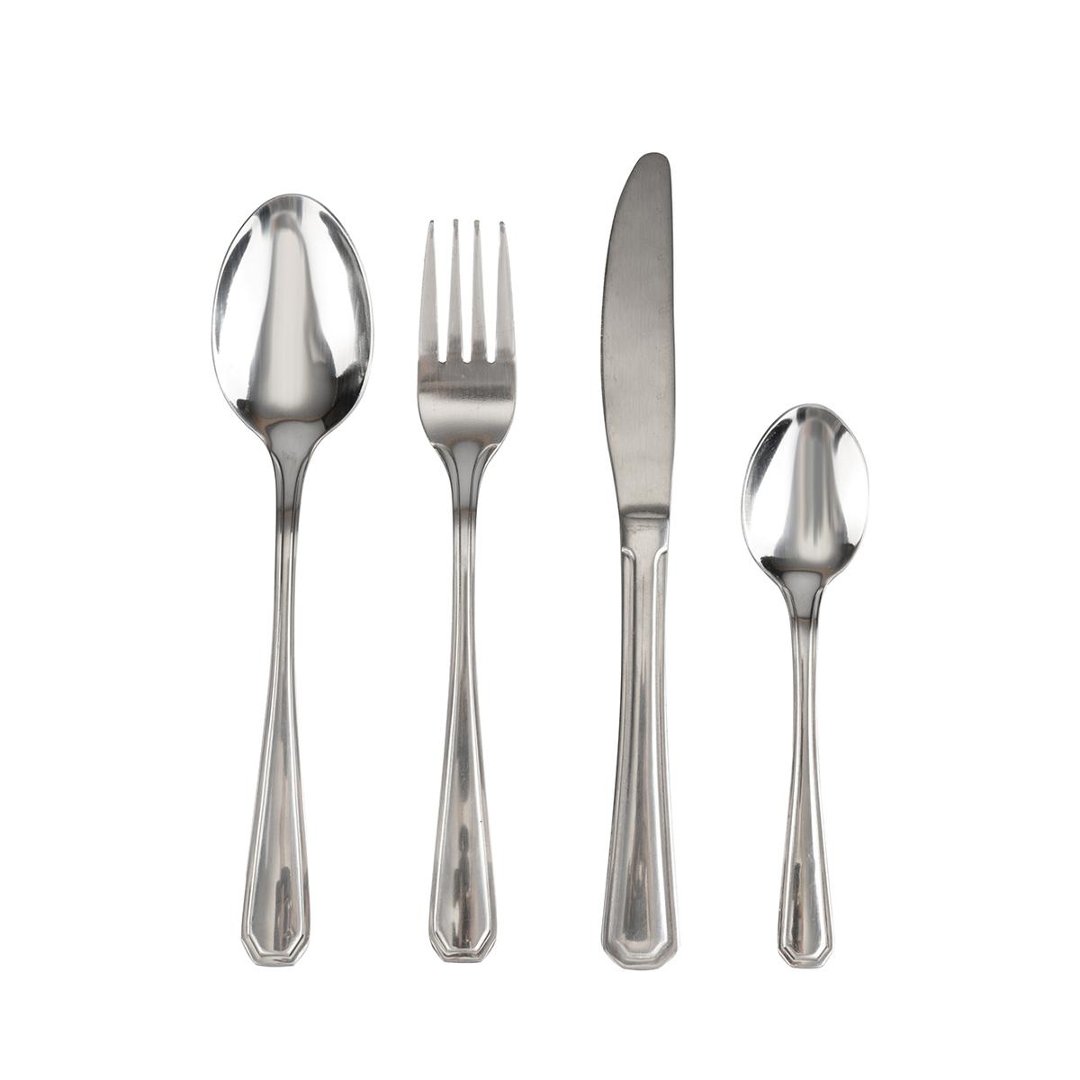 Set posate 16/24 pezzi in acciaio inossidabile Impero Promozione Set posate 16/24 pezzi in acciaio inossidabile Impero Promozione