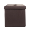 Pouf carré multifonction avec rangement 38x38xh.38cm Zilkov 