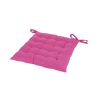Set de 5 coussins de chaise pour cuisine 40x40 cm avec attaches Lomake 