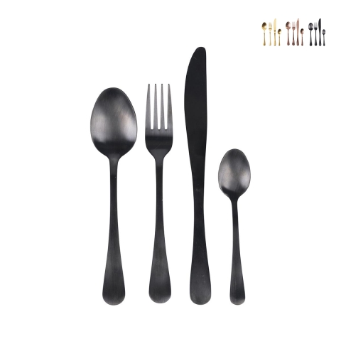Set aus 24 Besteckteilen Edelstahl 18/0 satiniert 5th Avenue Aktion