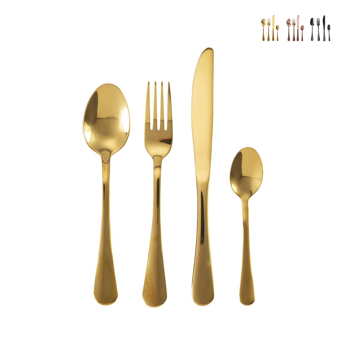 Set de 24 couverts en acier inoxydable 18/0 finition brillante 5th Avenue Promotion Set de 24 couverts en acier inoxydable 18/0 finition brillante 5th Avenue Promotion