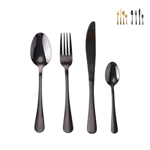 Set de 16 couverts en acier inoxydable 18/0 finition brillante 5th Avenue Promotion