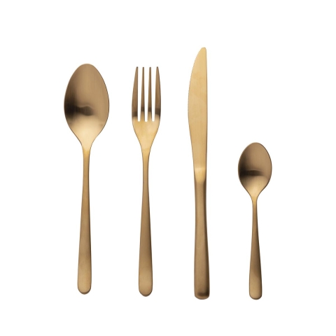 Set 24 posate in acciaio inox 18/0 finitura satinata Milano Promozione