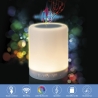 Lampada da tavolo con luce LED regolabile speaker wireless Light Music  Sconti