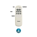 Ventilateur de plafond avec lumière et télécommande silencieuse Windy Remises