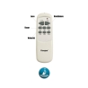 Ventilateur de plafond avec lumière et télécommande silencieuse Windy Remises